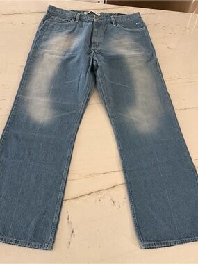 Express Precision Fit Jeans Men's 38X32 New Boot Cut Blue